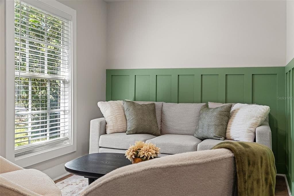 Green Accent Wall