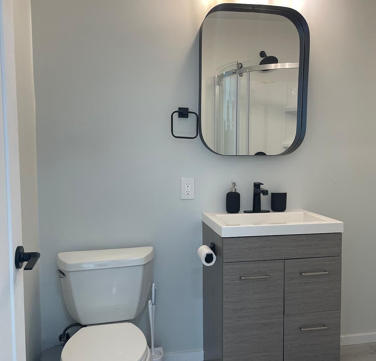 Basic Vanity and Mirror