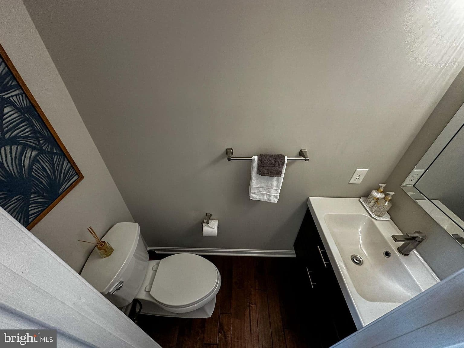 Cramped Half Bathroom
