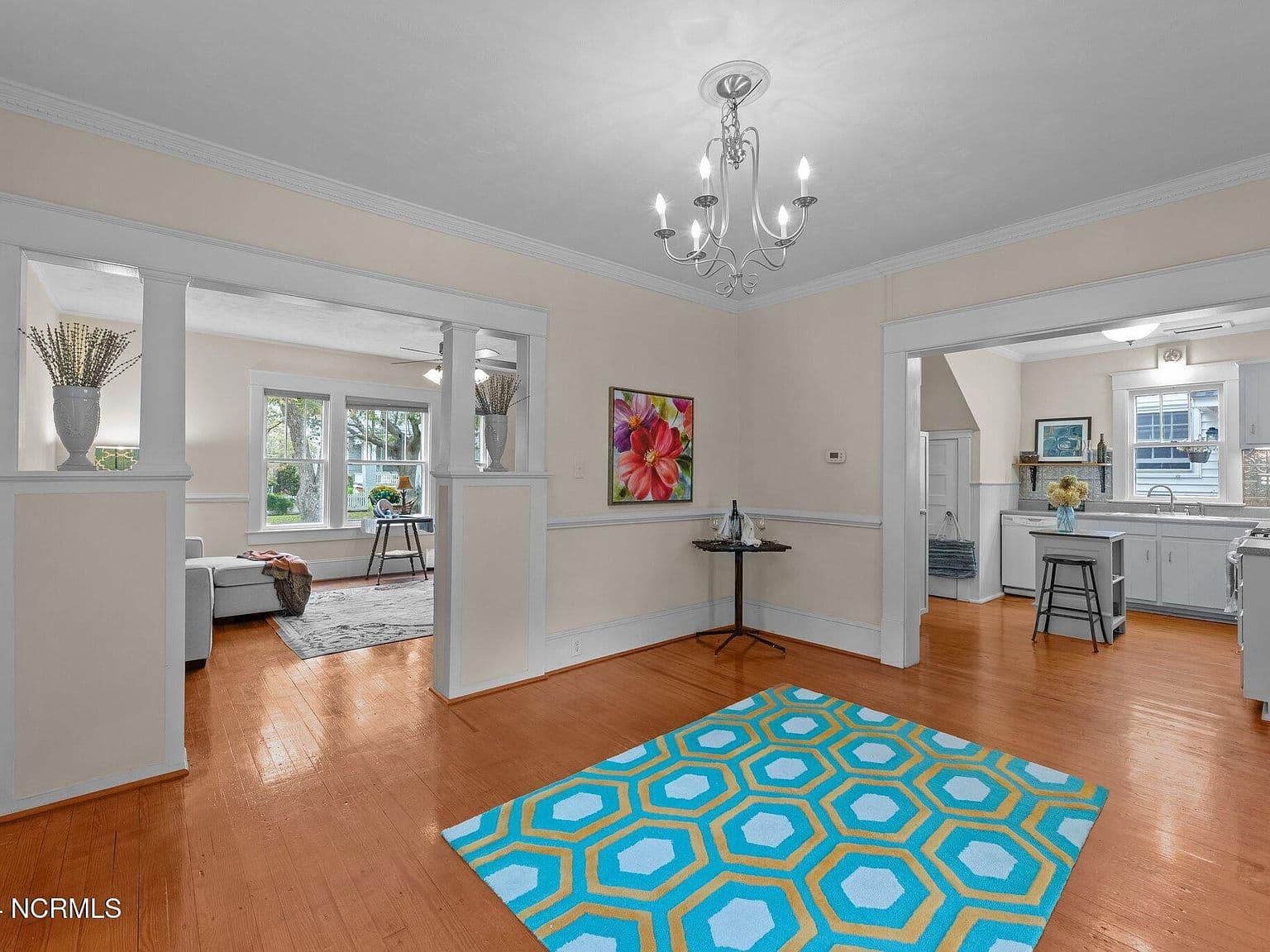 Cramped Laundry Area