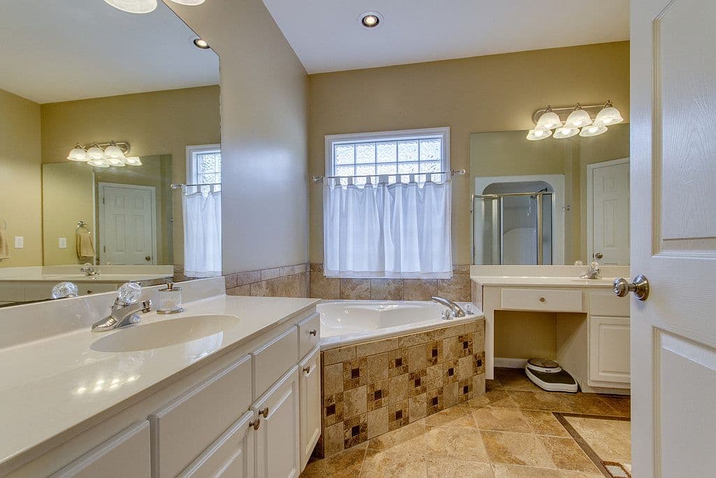 Dated Master Bathroom