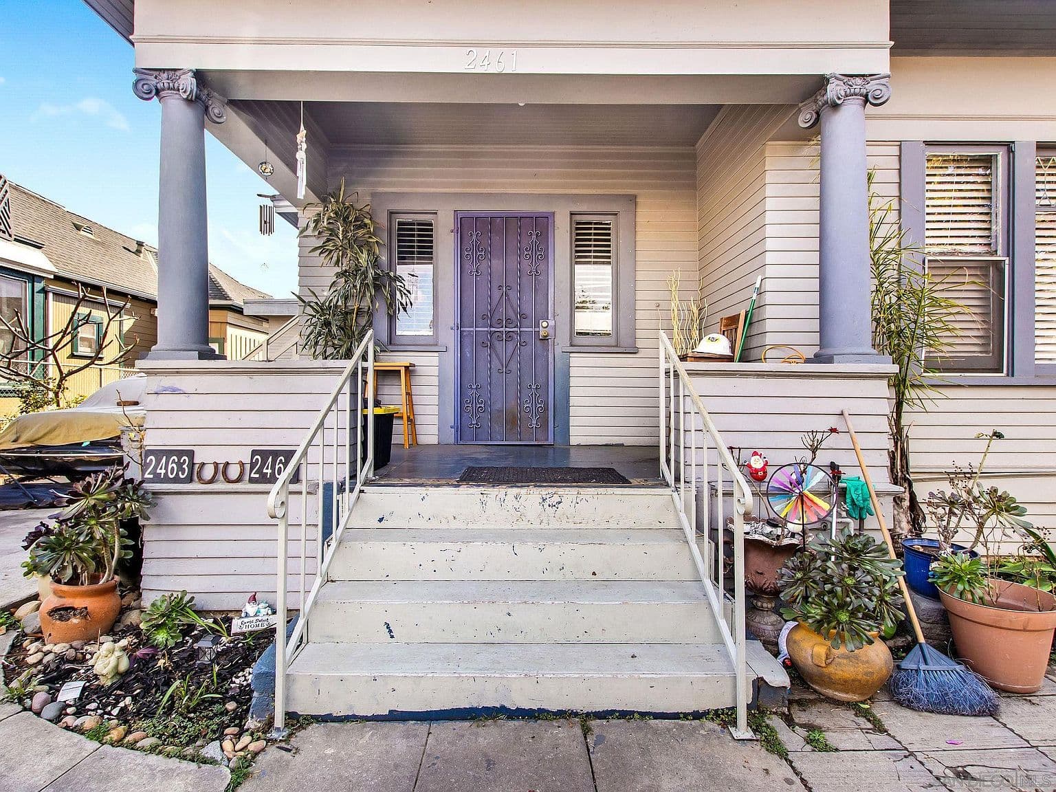 Peeling Paint on Porch