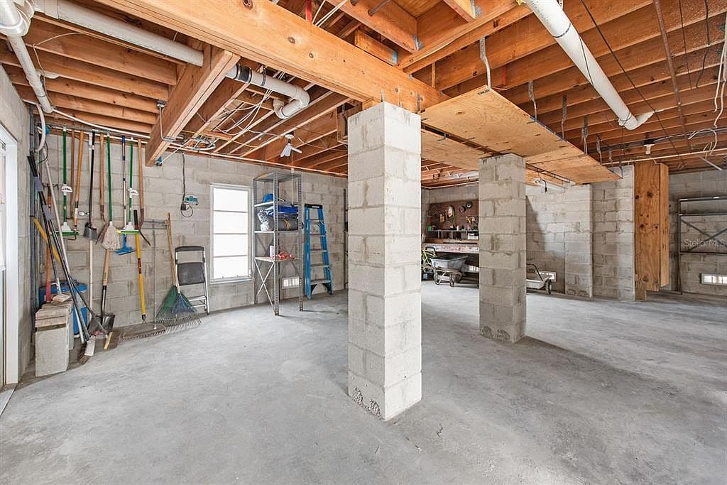 Unfinished Basement/Ground Level