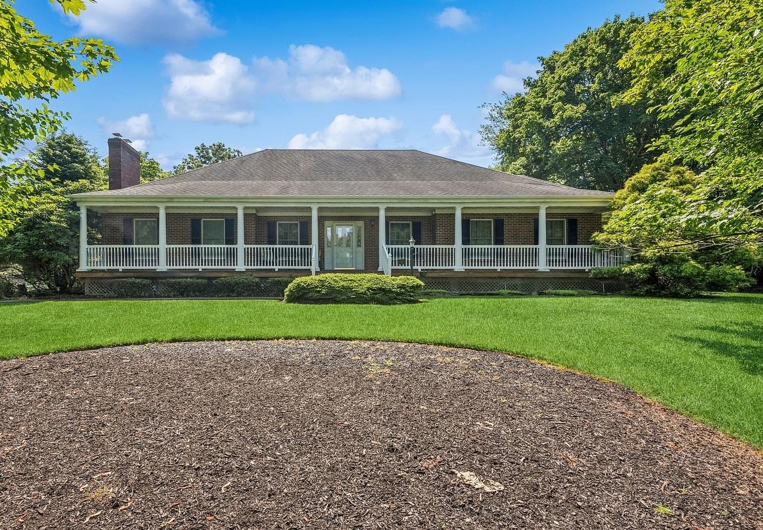 Dated Porch Columns and Railing