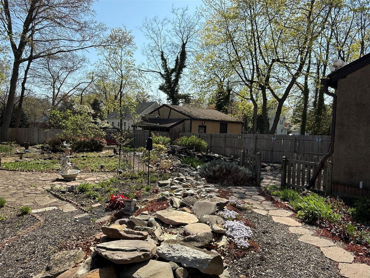 Weathered Wooden Fence