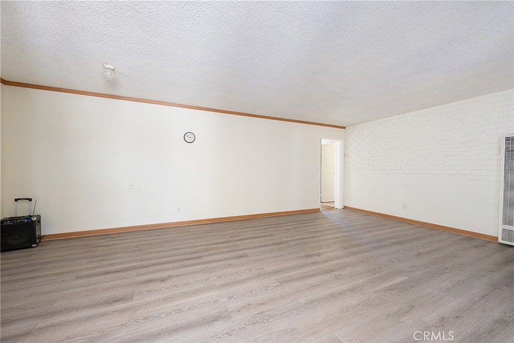 Laminate Flooring and Dark Trim