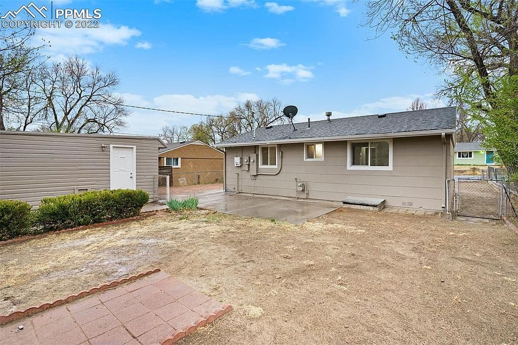 Unlandscaped Backyard