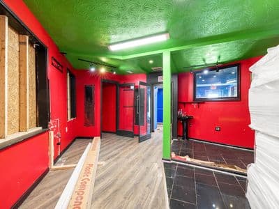 Unfinished Interior Walls