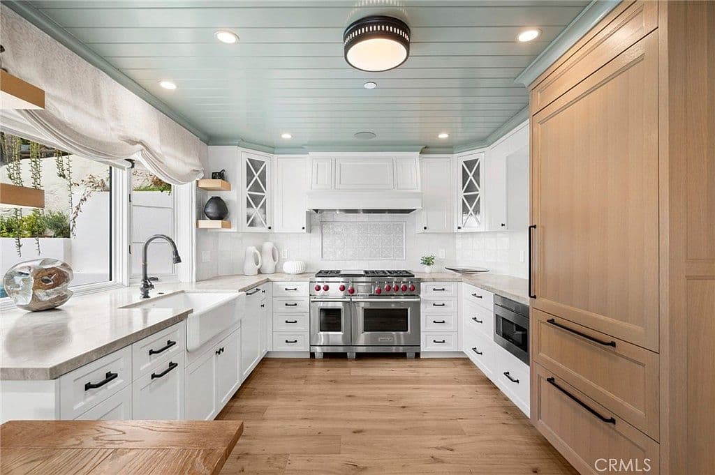 Dated Kitchen Ceiling