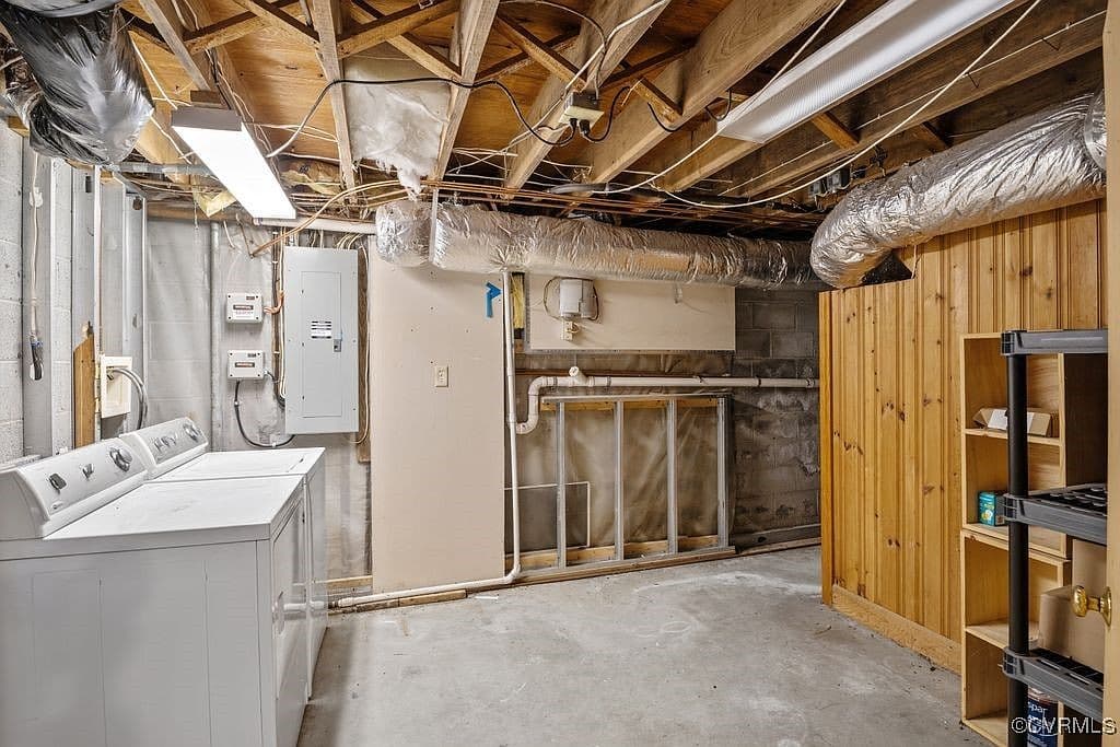 Unfinished Basement Ceiling