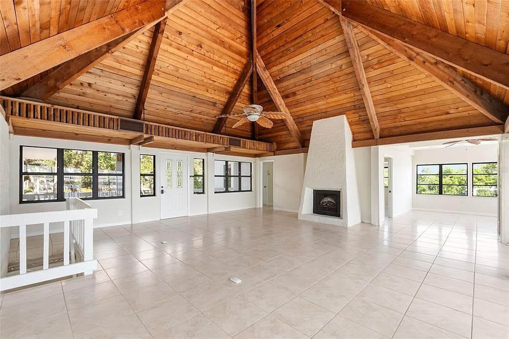 Vaulted Wood Ceiling