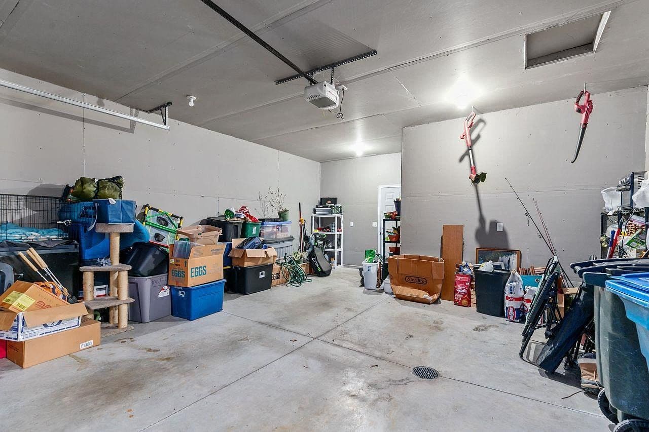 Cluttered Garage