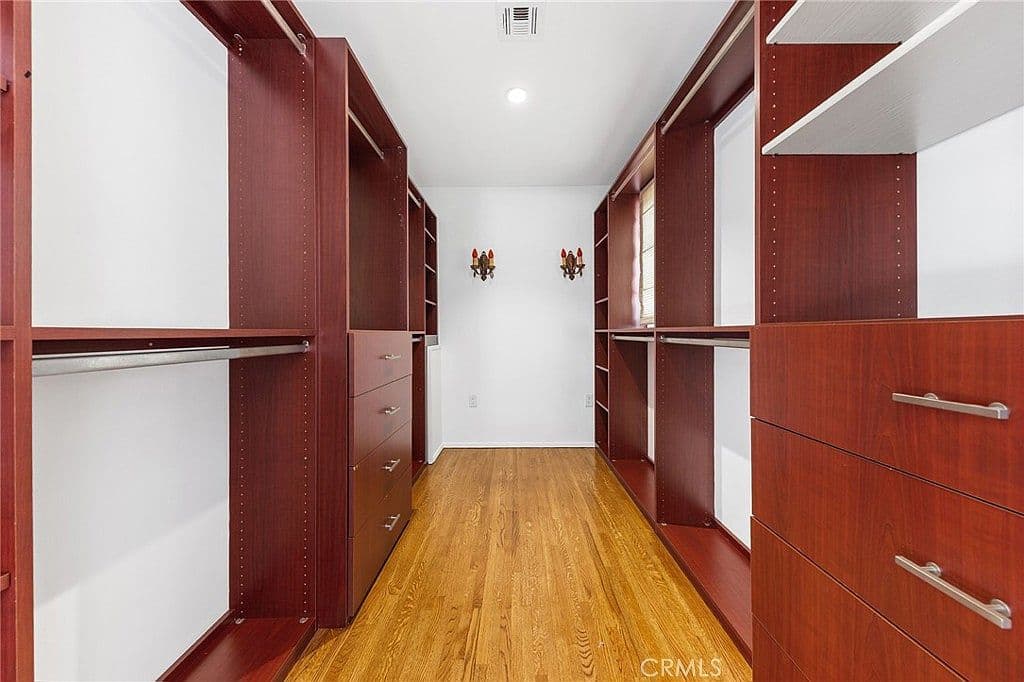 Dark Closet Built-Ins