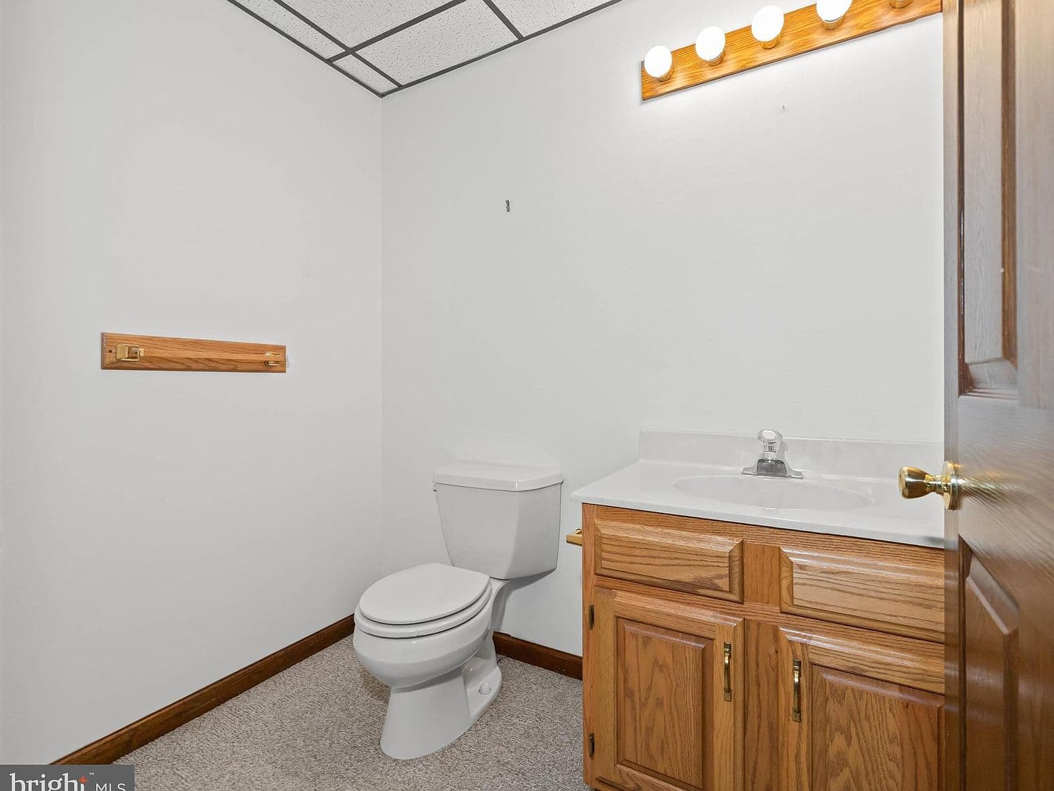 Outdated Basement Bathroom