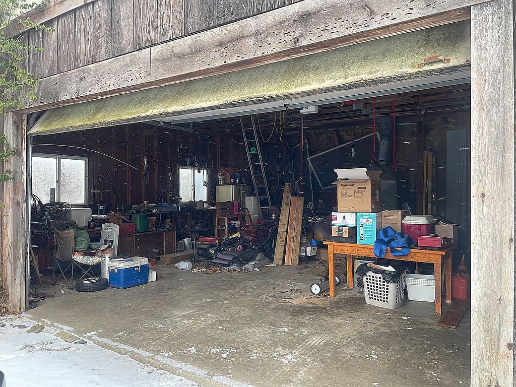 Cluttered Garage