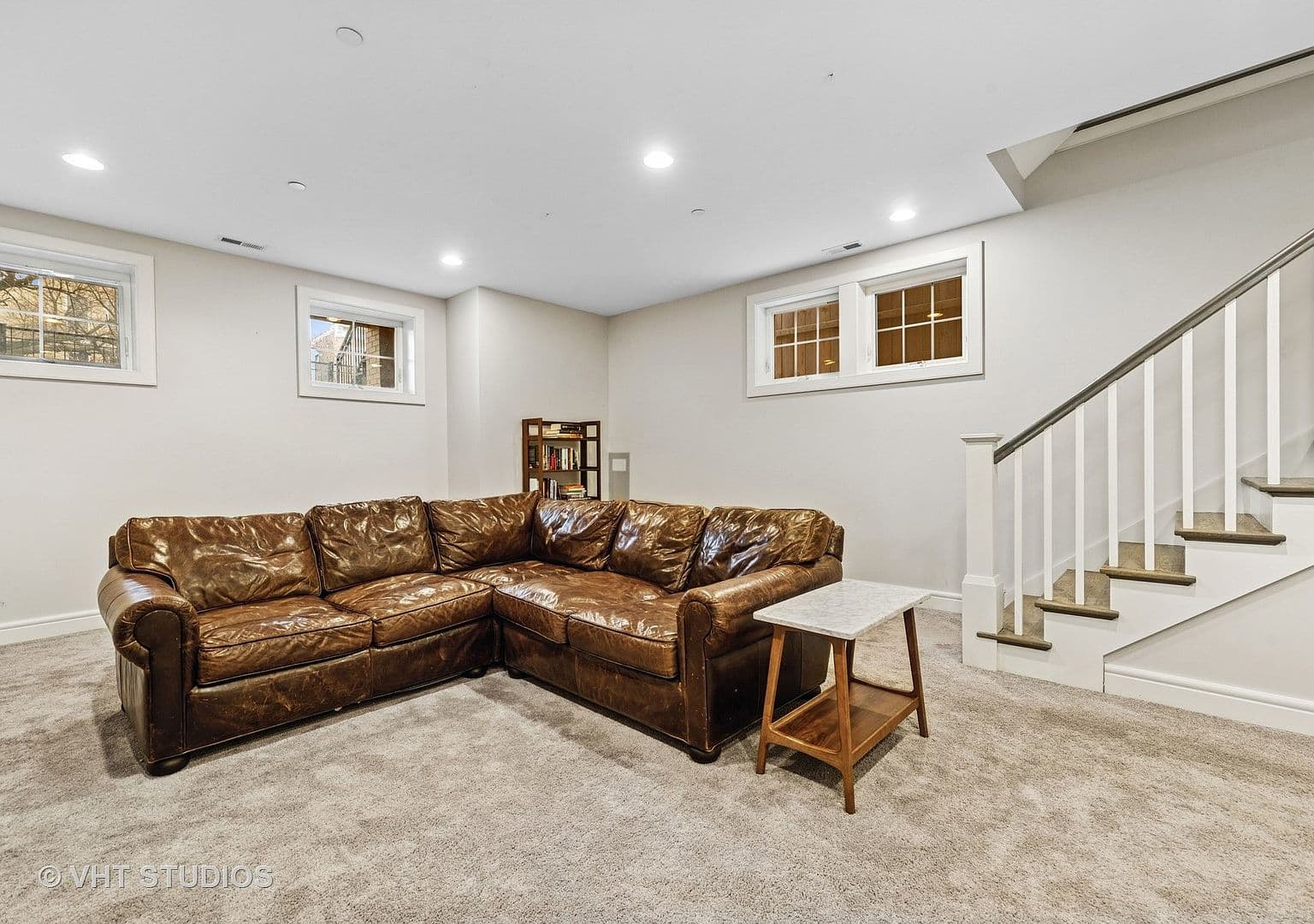 Worn Basement Carpet