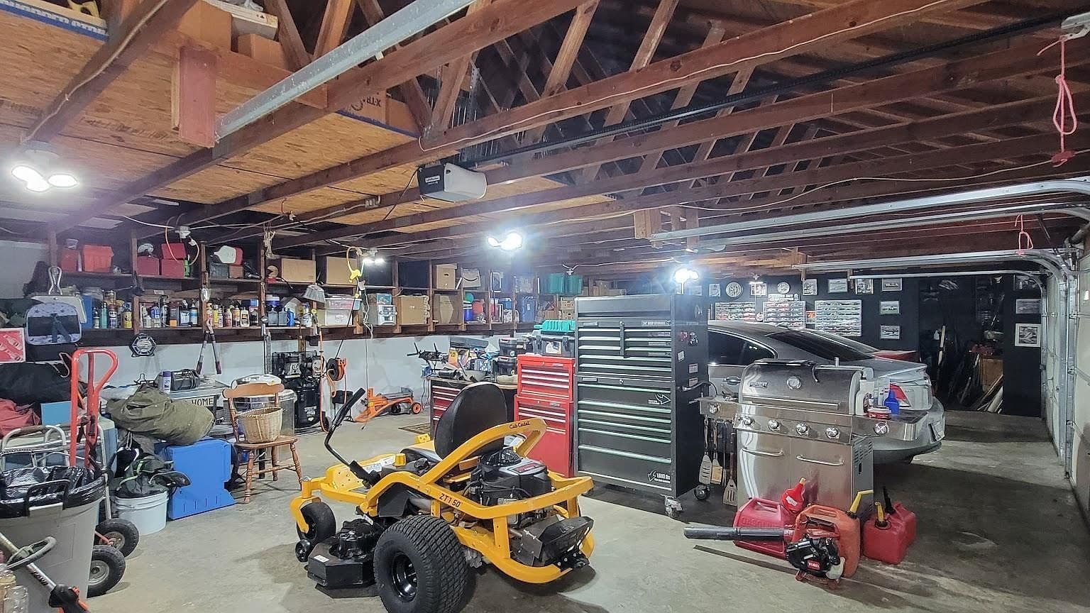 Cluttered Garage
