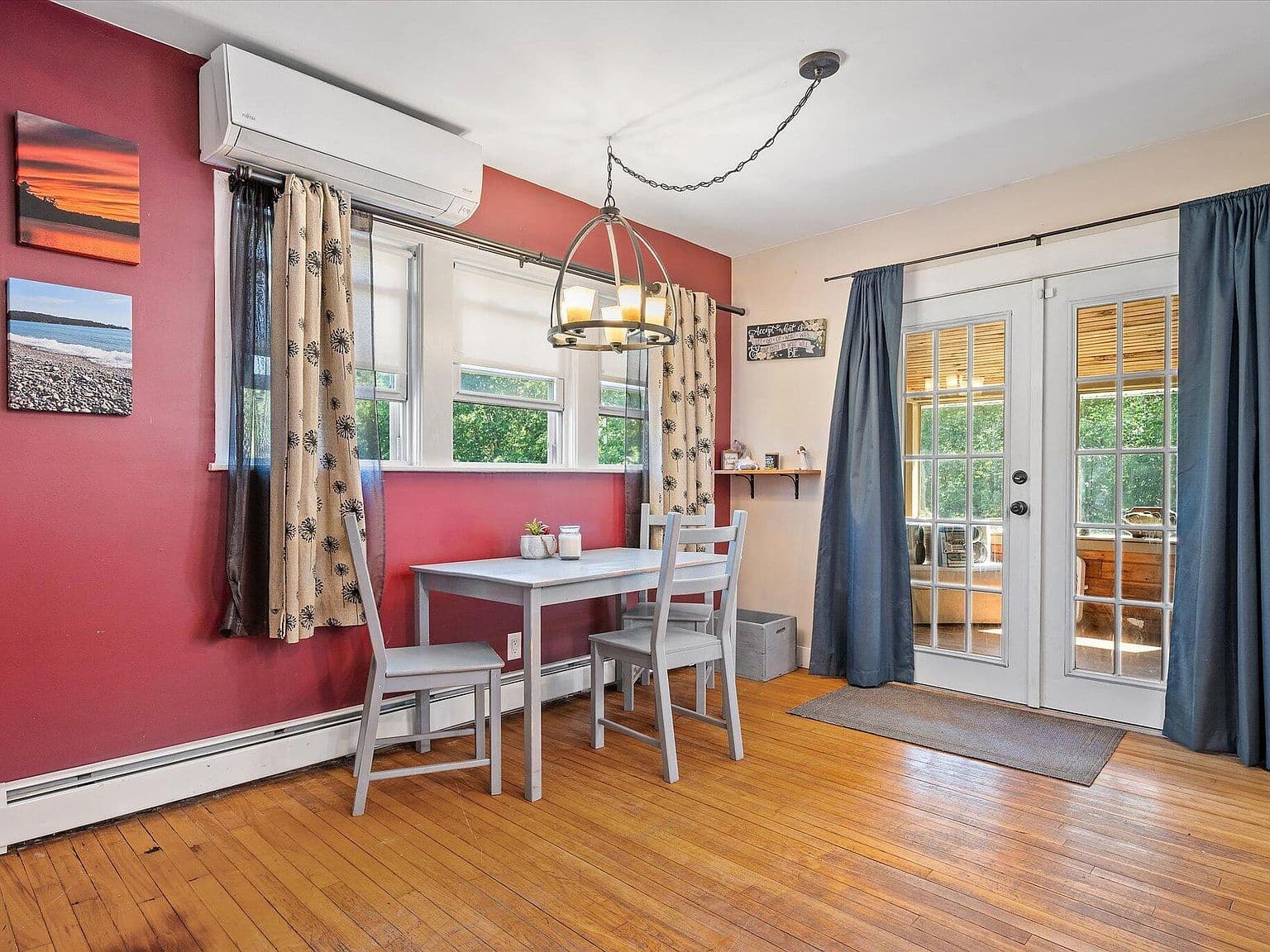 Worn Hardwood Floors