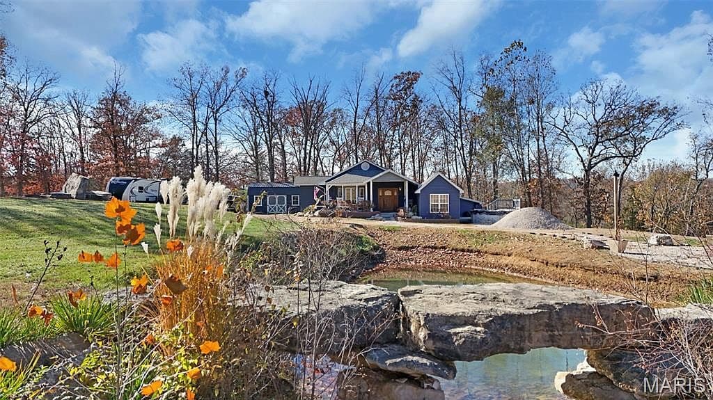 Exposed Soil on Pond Bank