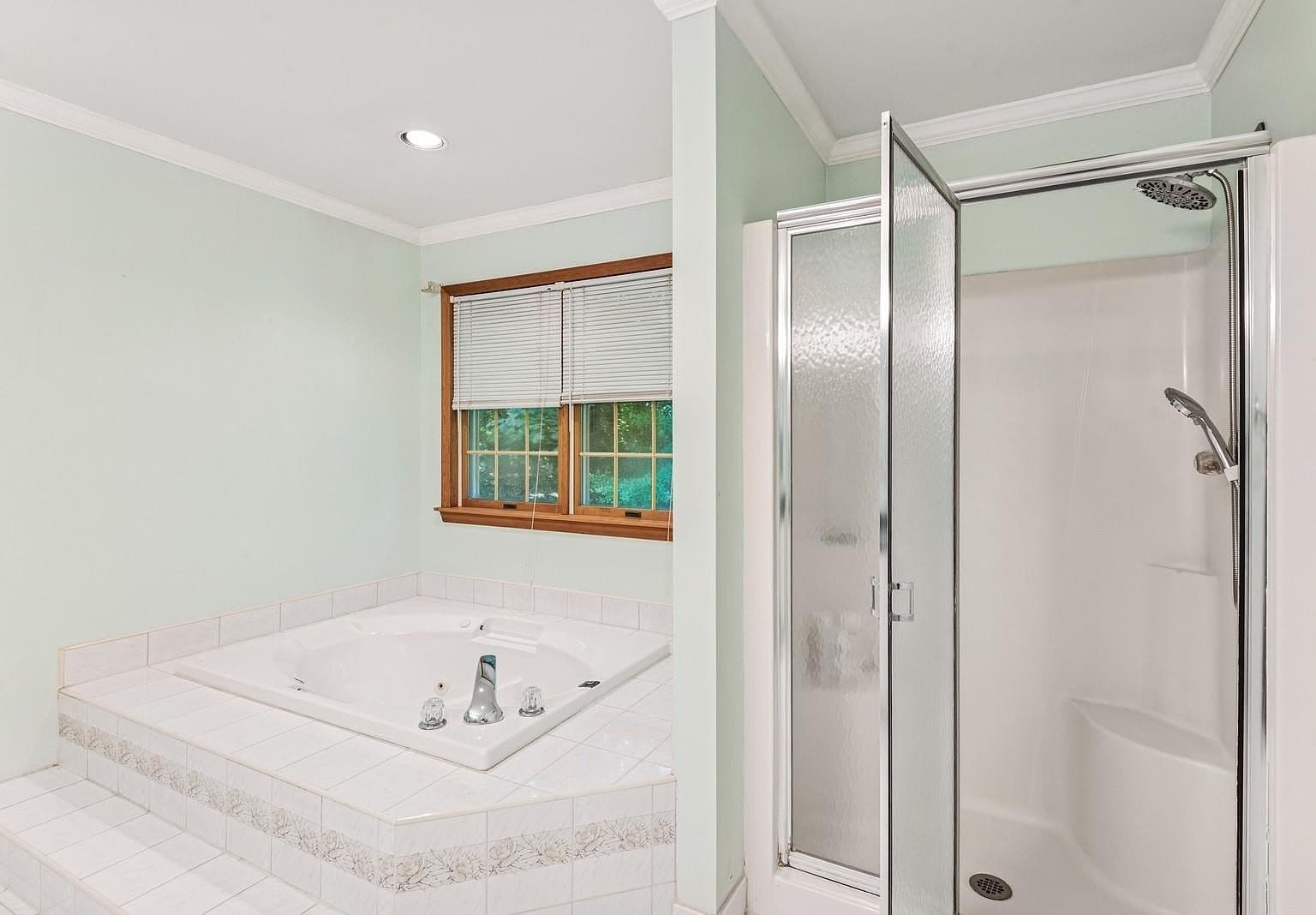 Outdated Jacuzzi Tub and Shower