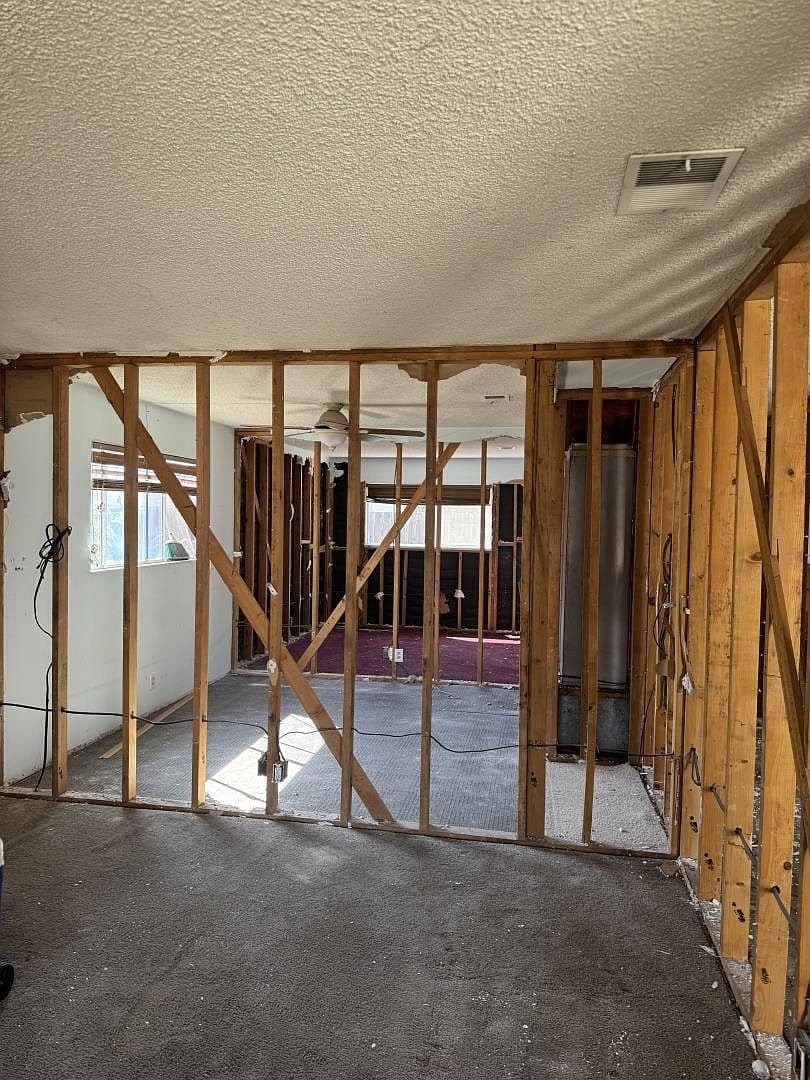 Exposed Interior Framing