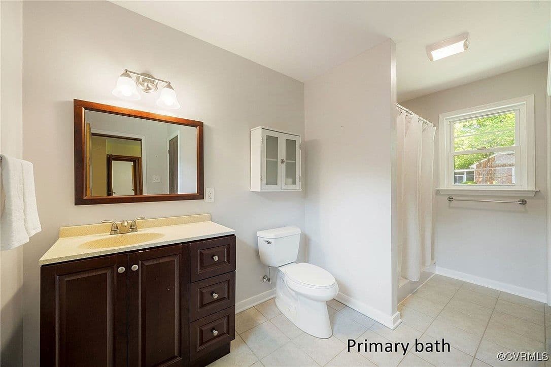 Outdated Primary Bathroom