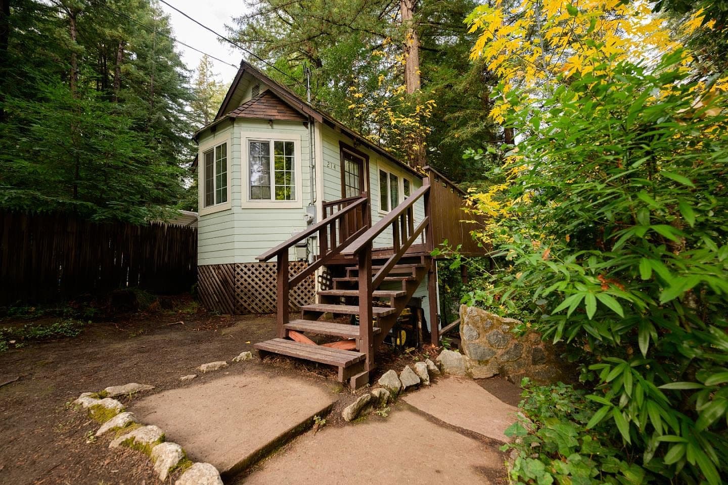 Wooden Deck and Stairs