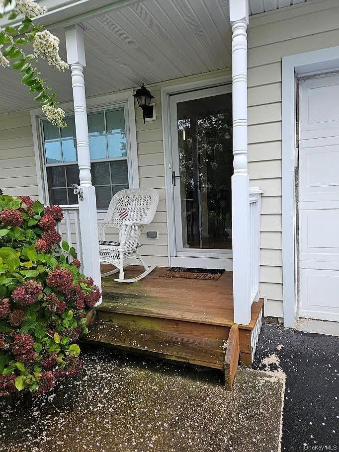 Weathered Front Porch