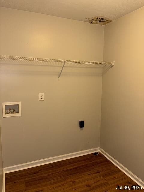 Water Stain on Laundry Room Ceiling