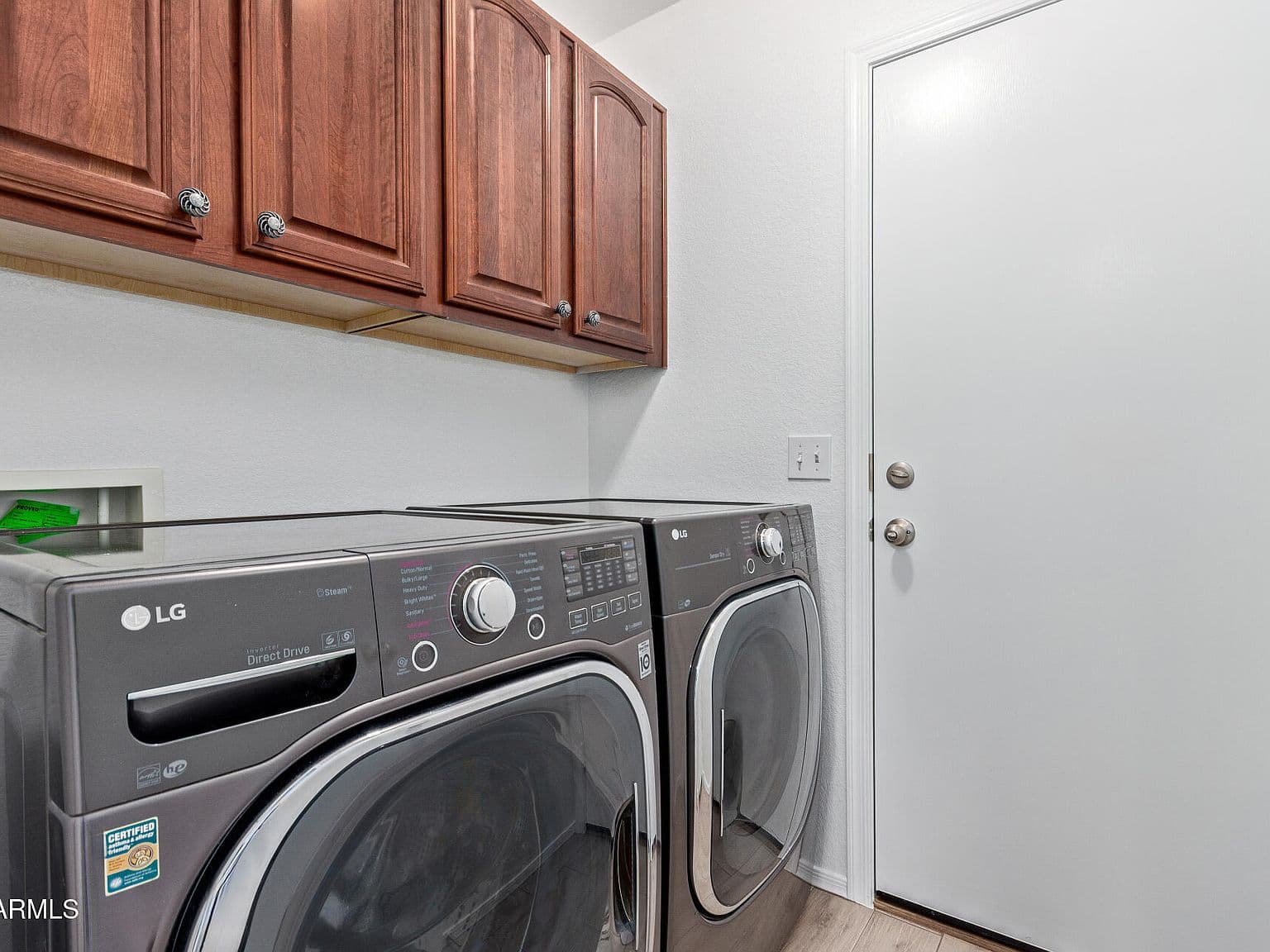 Dated Laundry Room Cabinets