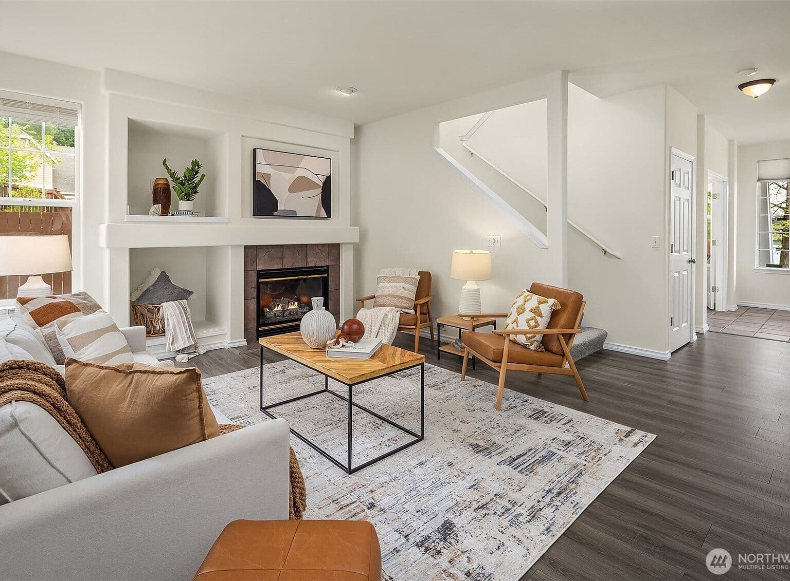 Dated Fireplace Tile