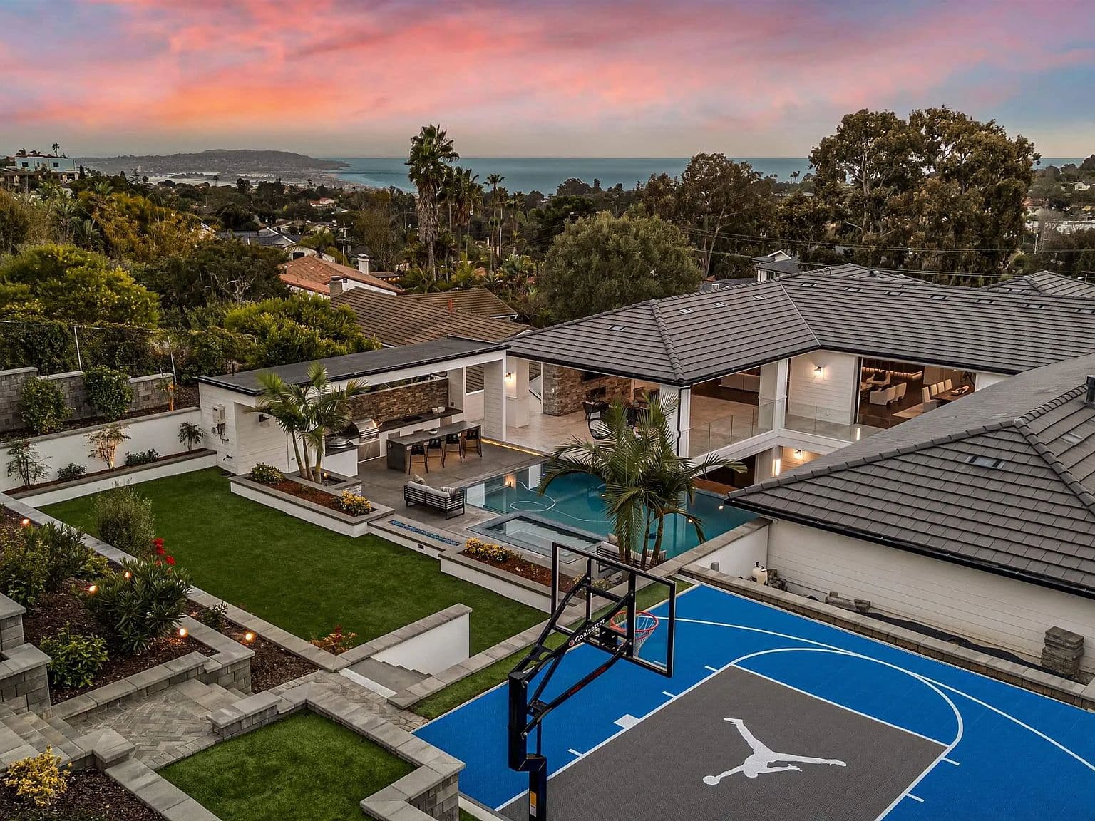 Basketball Court Color