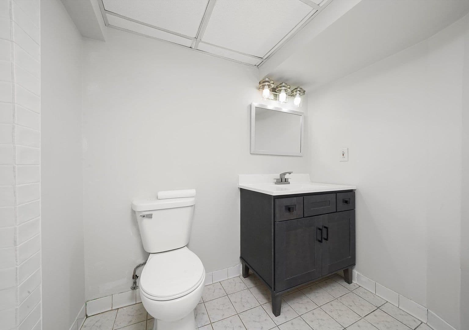 Basic Basement Bathroom