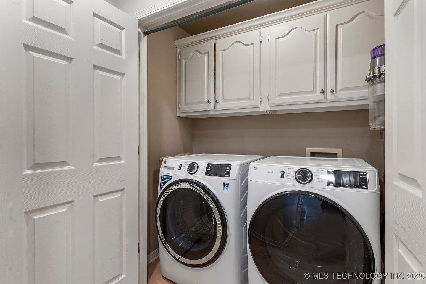 Dated Laundry Room Cabinets